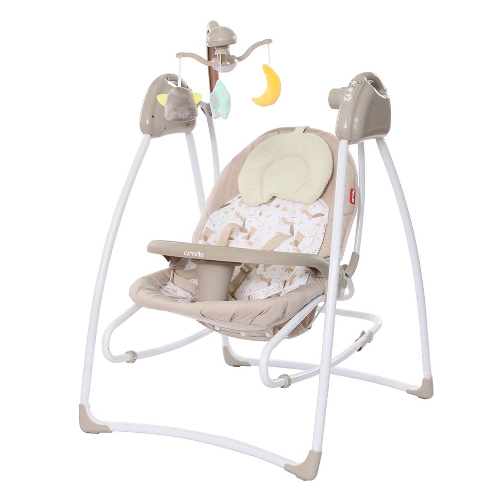 Колиска-гойдалка CARRELLO Grazia CRL-7502 Fall Beige  (Каррелло Грація)